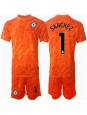 Chelsea Robert Sanchez #1 Torwart Heimtrikotsatz für Kinder 2024-25 Kurzarm (+ Kurze Hosen)